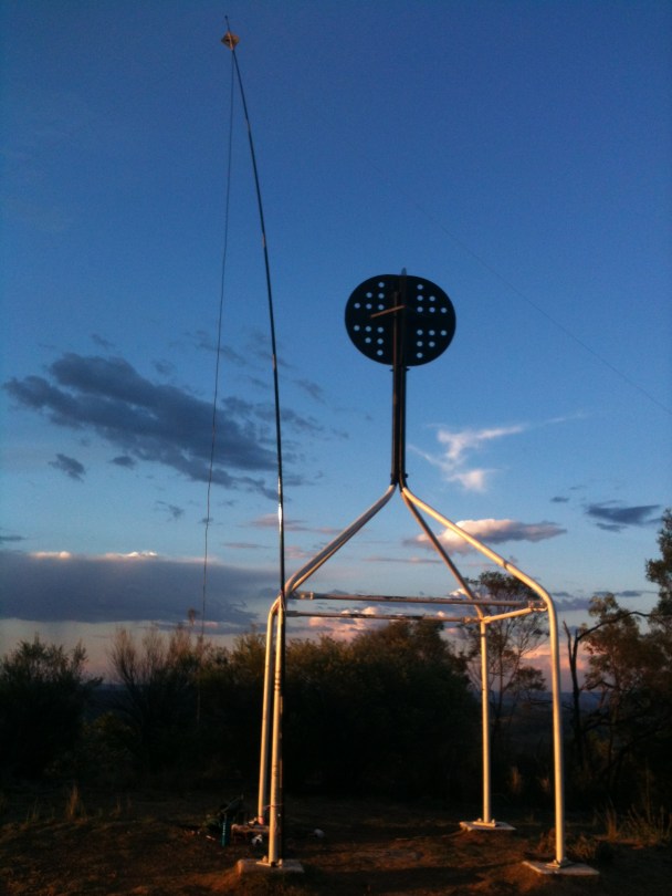 antenna on squid pole