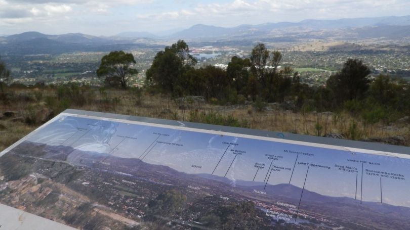 Pano map on Mt Taylor