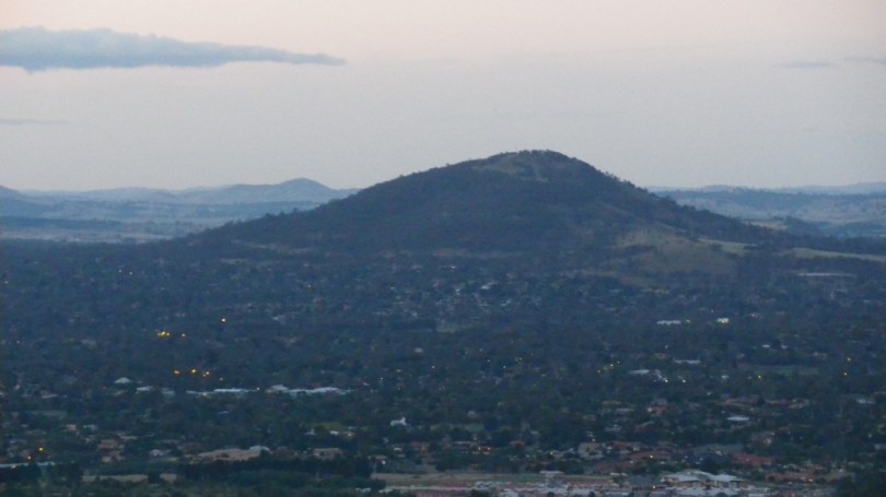 Mt Taylor as seen from Tuggeranong hill