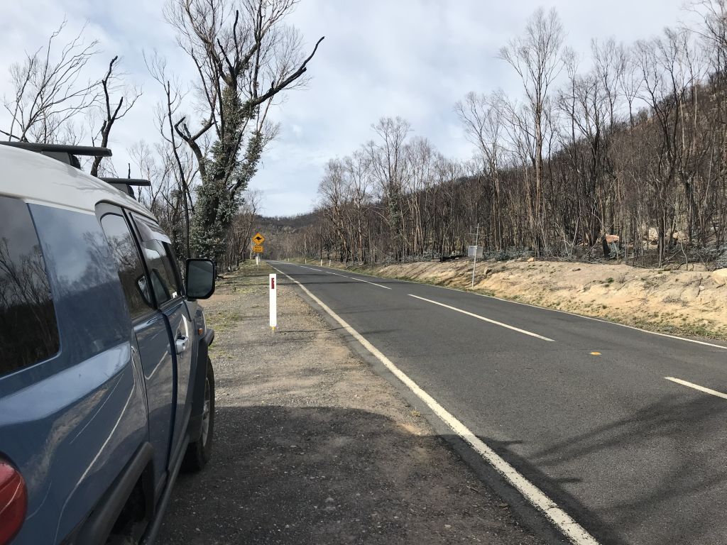 Parked on Boboyan Rd